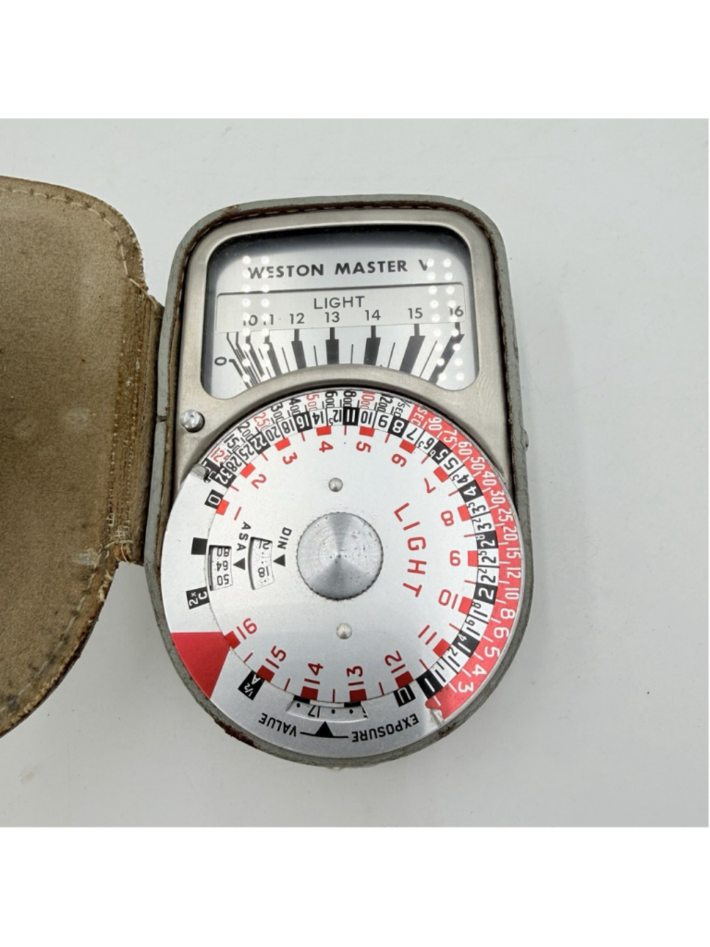 Weston Master V Model 748 Universal Exposure Light Meter w/ Case